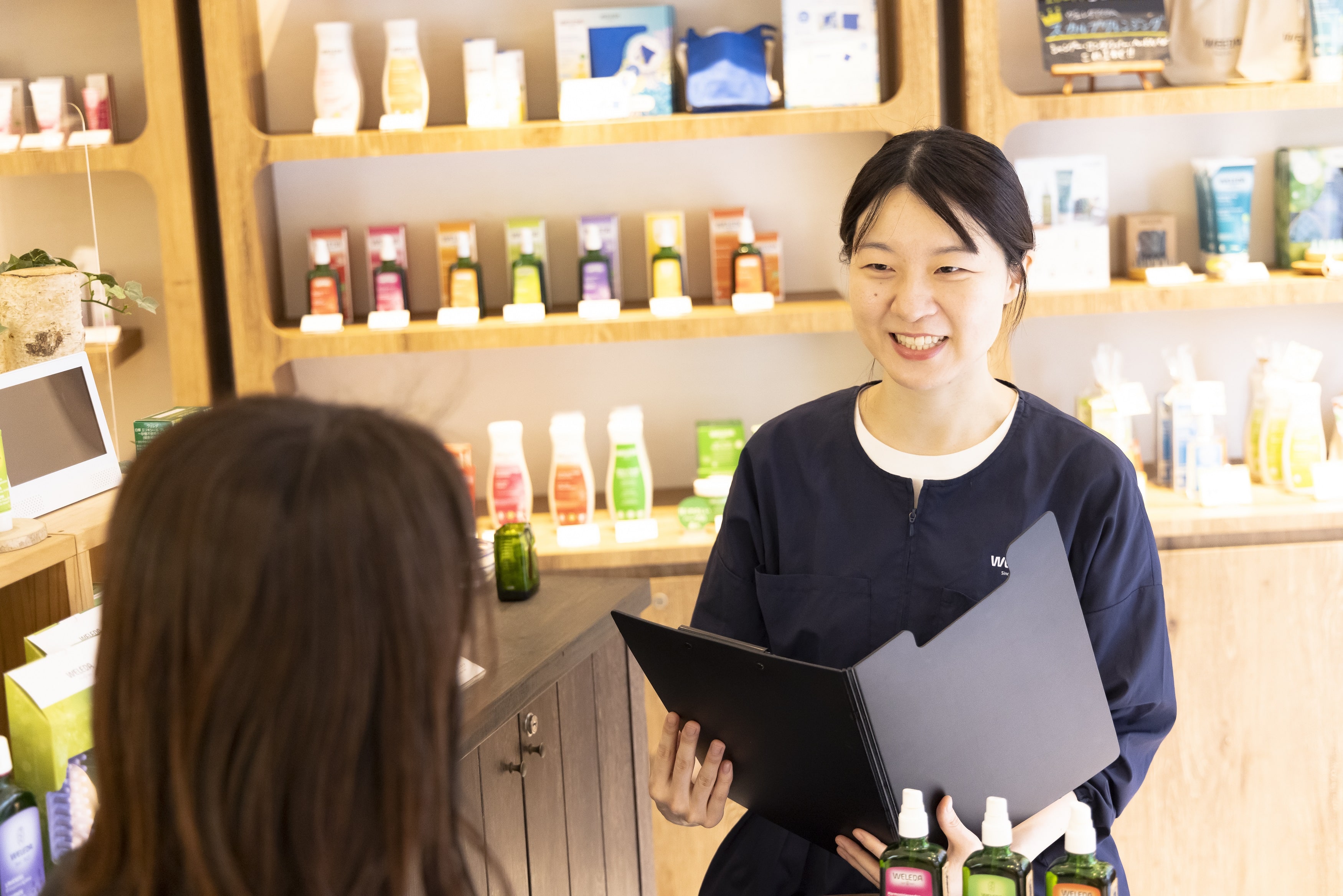 店舗研修 写真